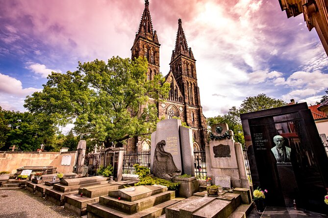 Vyšehrad Castle: Casemates and Gorlice - The Collegiate Church of Saints Peter and Paul: neo Gothic with Art Nouveau inside