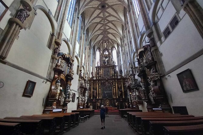 Walking Tour in Prague with Local Historian - National Museum to St. Wenceslas, plus Art Nouveau oddities